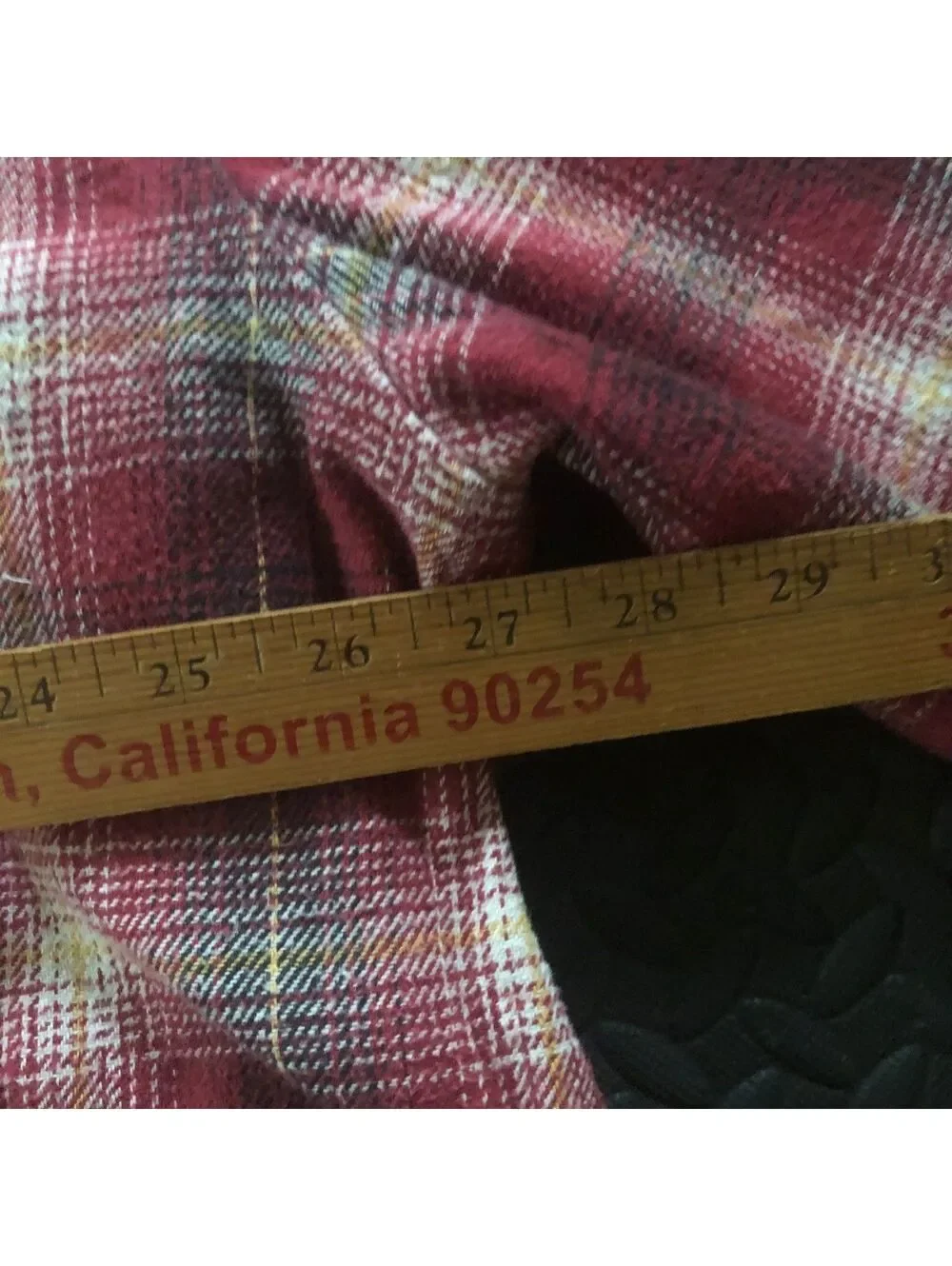 Schmidt Workwear Red Plaid Flannel Button-Up Shirt XL